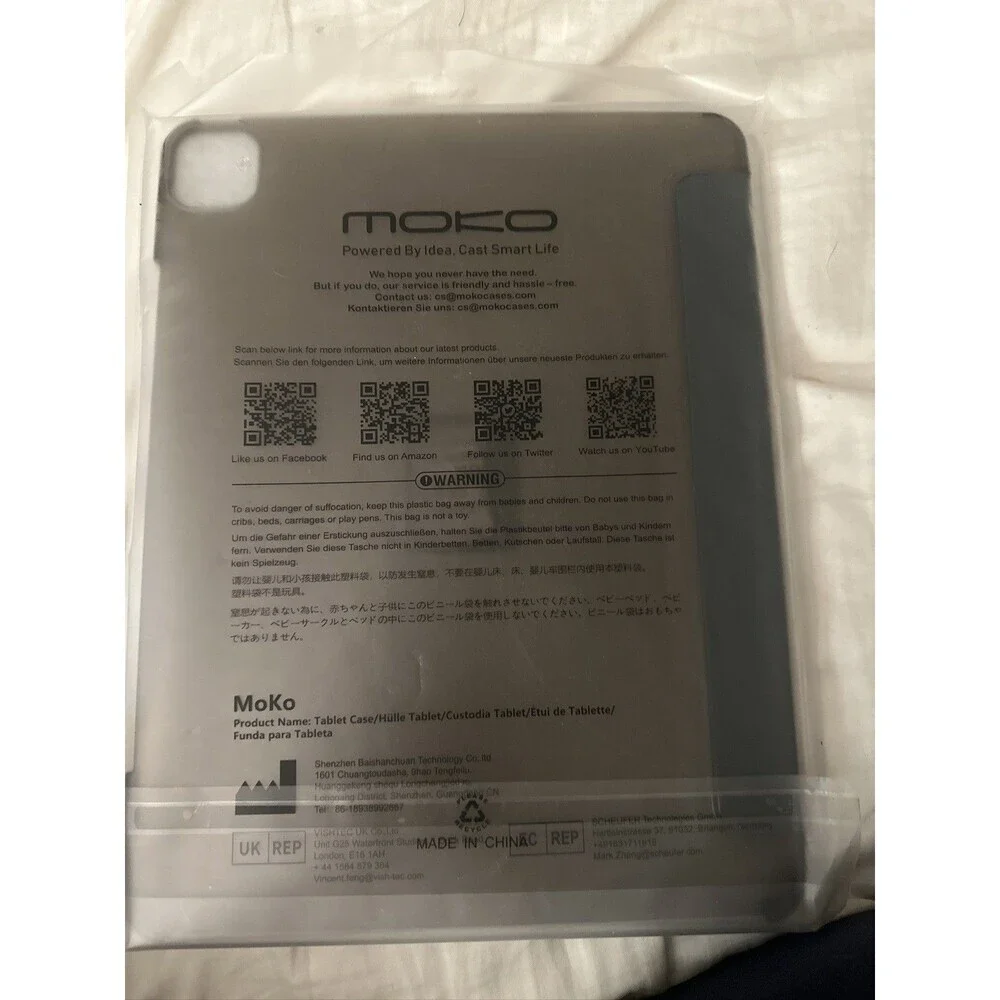 MoKo Case for iPad (A16) 11th Generation 11 Inch 2025, iPad 10th Generation 10.9
